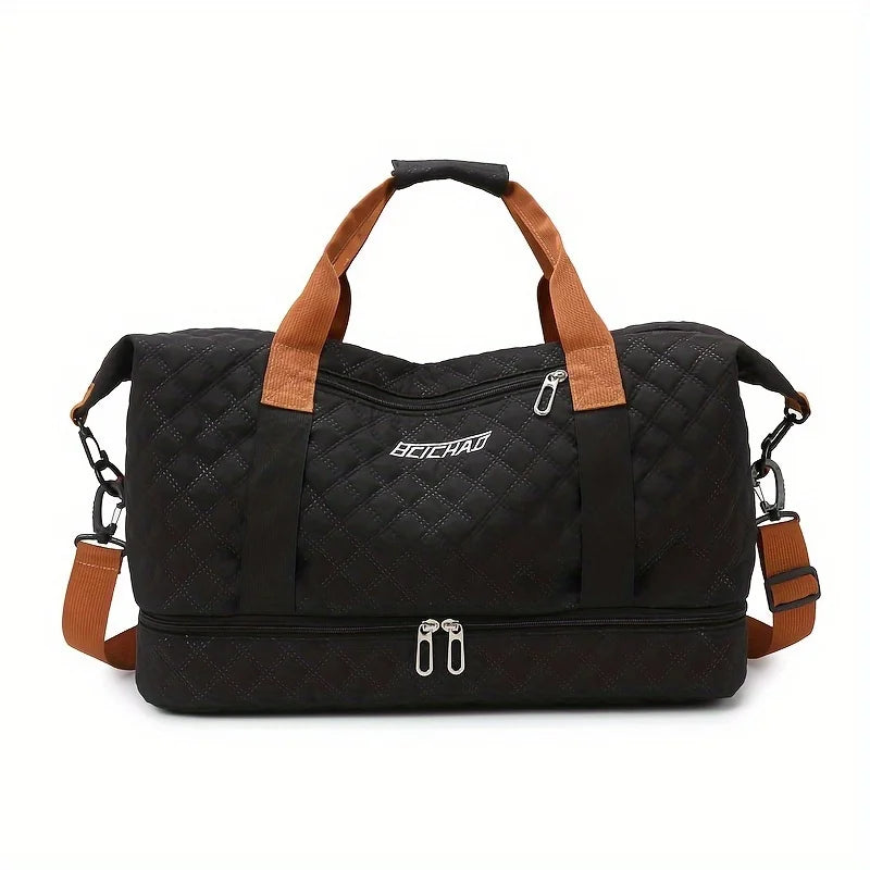 Large Athletic Gym Bag with Sneaker Compartment