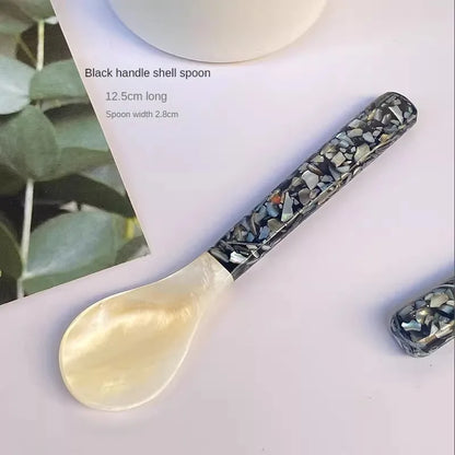 Sea Shell Glowing Snail Scoop Spoon