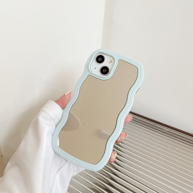 Stylish Wave LED Mirror Phone Case