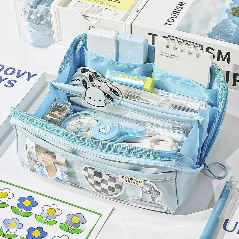 Big Organizer Pencil Bag with 10 Compartments
