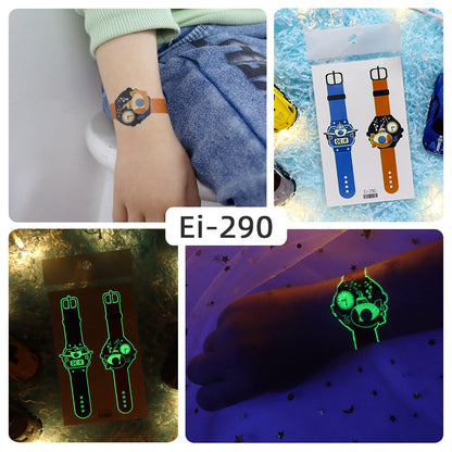 Shiny Style Watch Temporary Tattoo