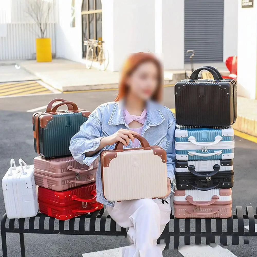 Compact Travel Cosmetic Bag