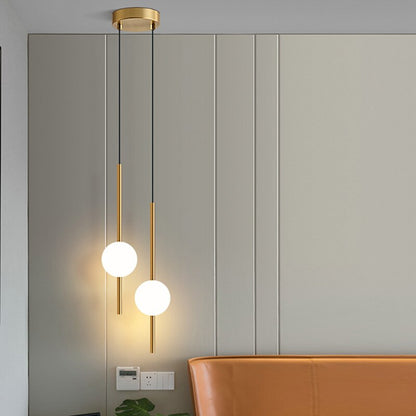 Minimalist Clear Globe Hanging Light