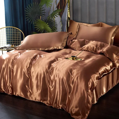 Luxurious Silk Bed Sheet Set