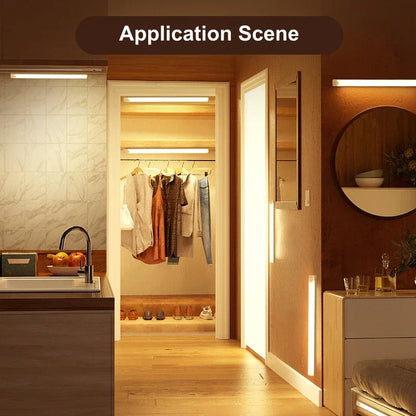 Automatic LED Nightlight USB Rechargeable Wireless Lamp