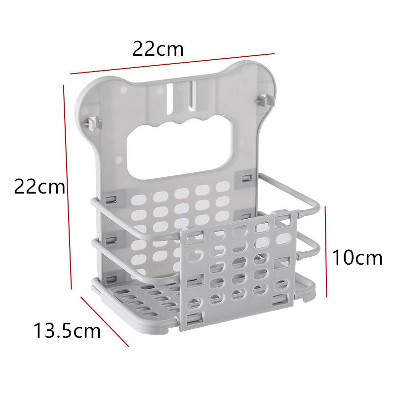 Folding Space Saving Laundry Basket Holder