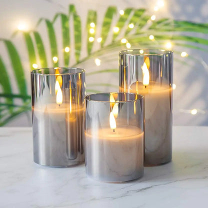 Warm Flicker Candles with Remote and Timer - Luxicro