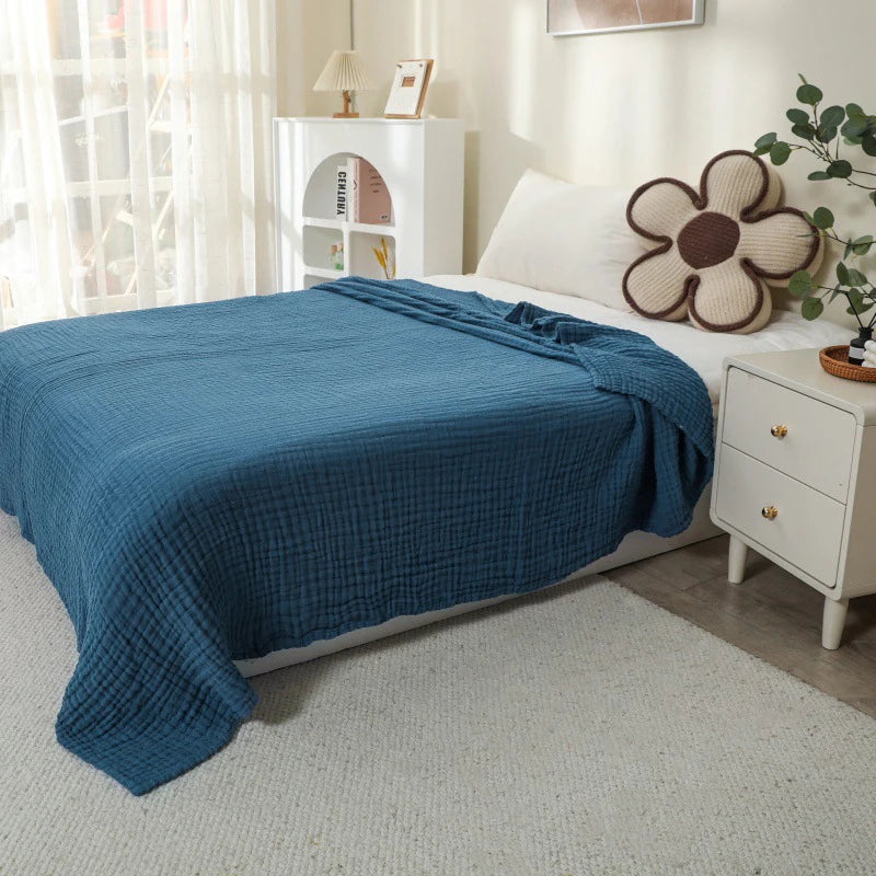 Cozy Fleece Throw Blanket for Home