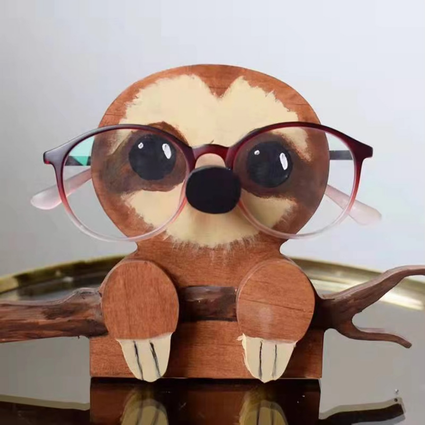 Adorable Pet Wooden Spectacle Stand - Luxicro