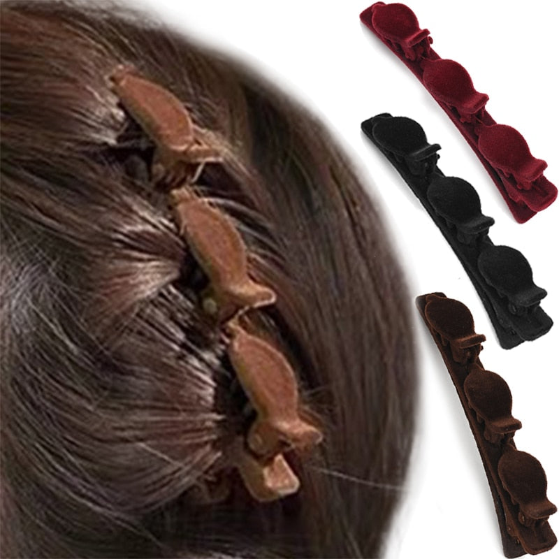 Simple Triple Layer Hair Clip
