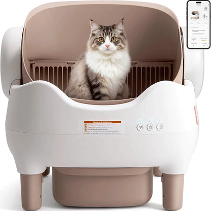 Easy Clean Automatic Cat Litter Box