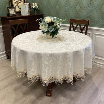 Beautiful Flower Print Table Cover
