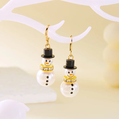 Sparkling Ice Crystal Drop Earrings