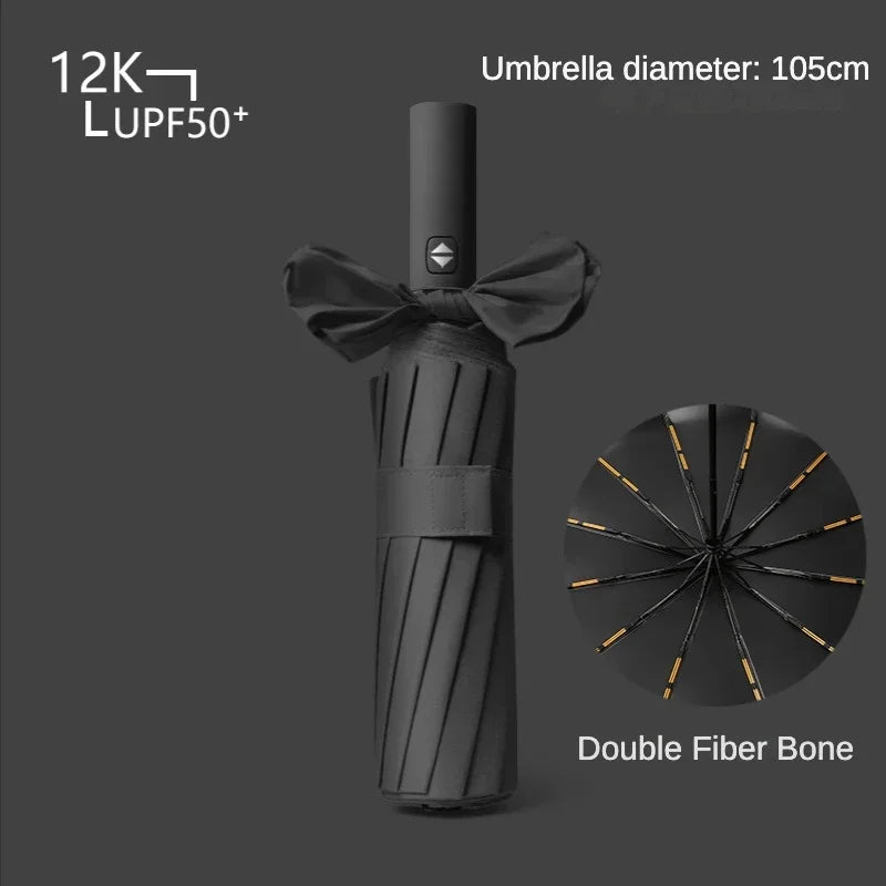 Portable Rain Sun Automatic Umbrella