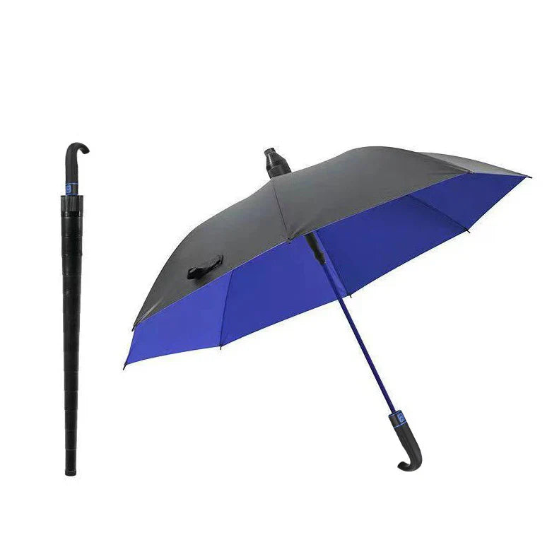 Compact Stormproof Umbrella with Comfort Grip - Luxicro