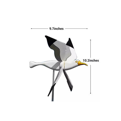 Garden Solar Powered Yard Decorative Mill