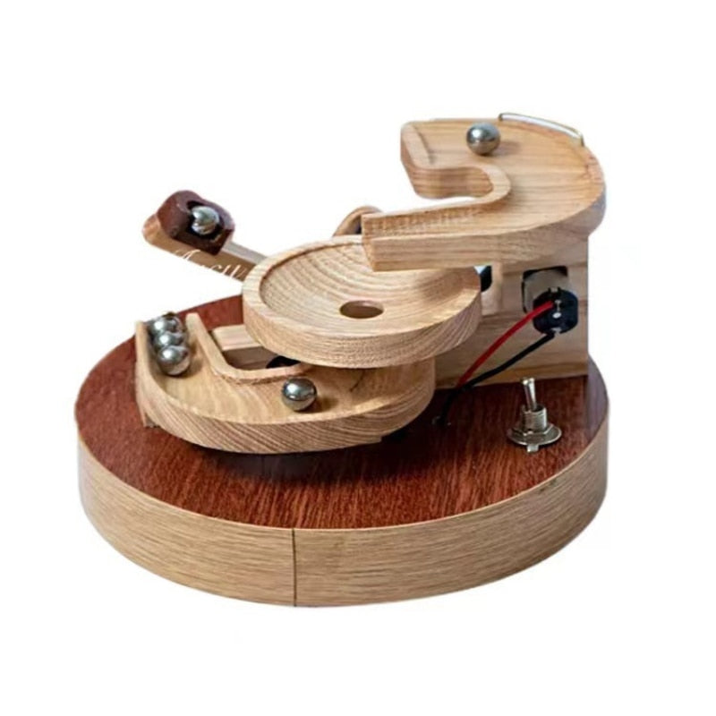 Classic Kinetic Wood Marble Run