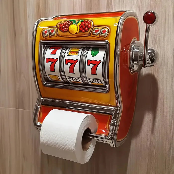 Fun Casino Style Toilet Paper Holder