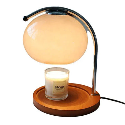 Warm Glass Tea Light Lamp