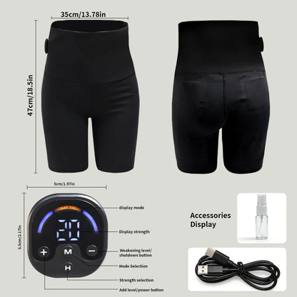 Wireless Electrical Muscle Stimulation Running Shorts