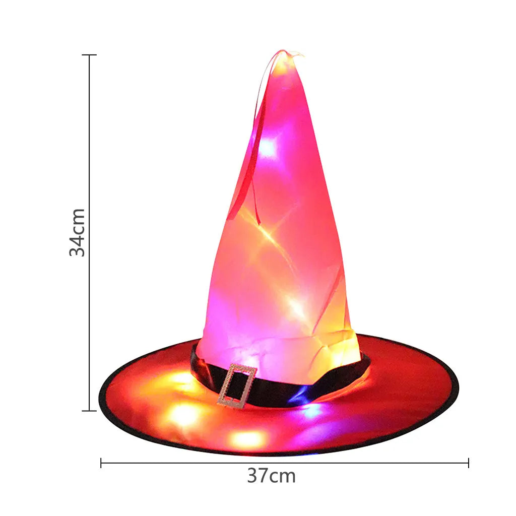 Fun Glow Halloween Witch Hat