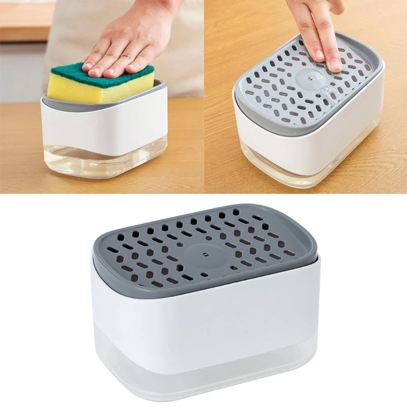Simple Hands Free Dish Soap Dispenser