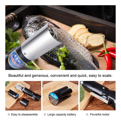 Fast Fish Scale Remover and Cleaner Tool