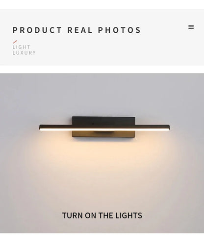 Slim Adjustable LED Wall Lamp with 330° Rotation