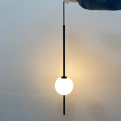 Minimalist Clear Globe Hanging Light