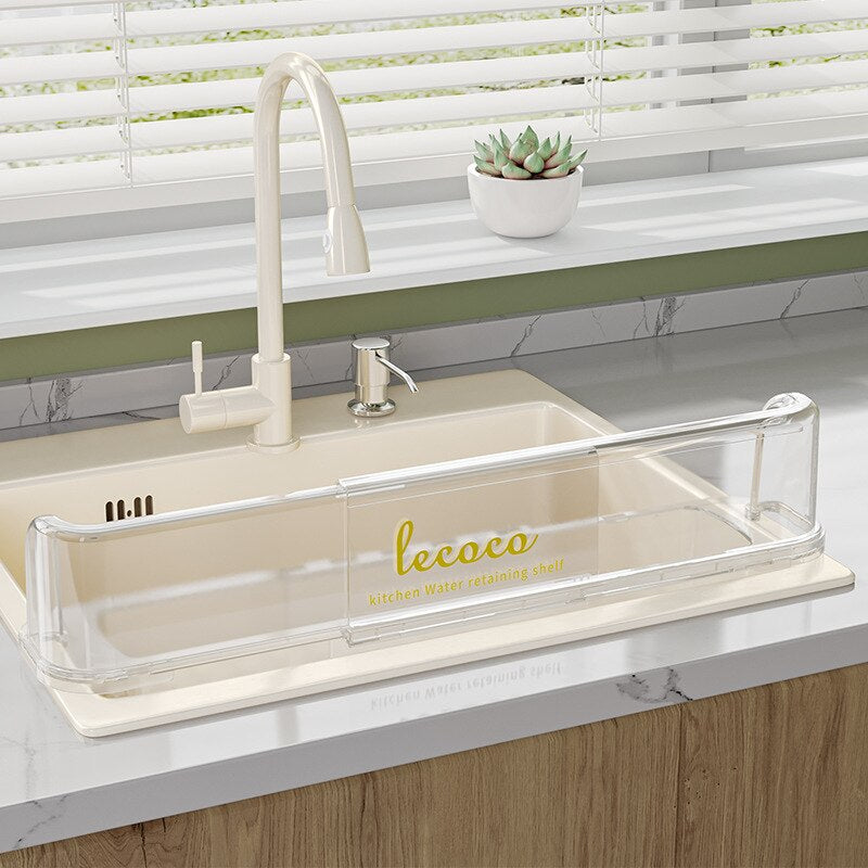 Space Saving Stainless Steel Sink Storage Rack - Luxicro