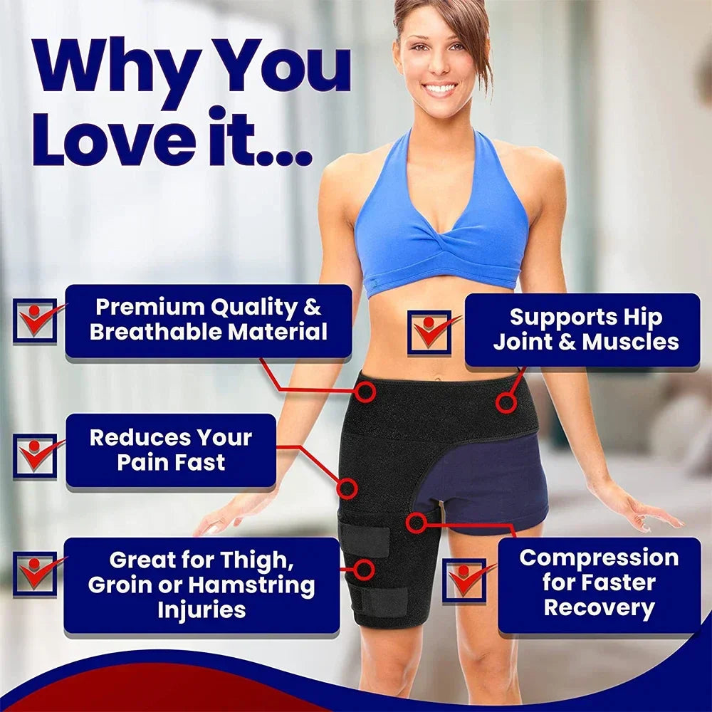 Neoprene Knee Support - Adjustable Compression Sleeve
