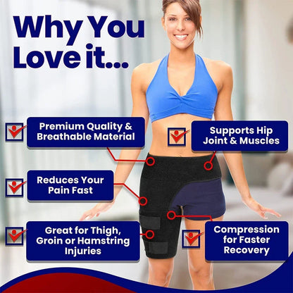 Neoprene Knee Support - Adjustable Compression Sleeve