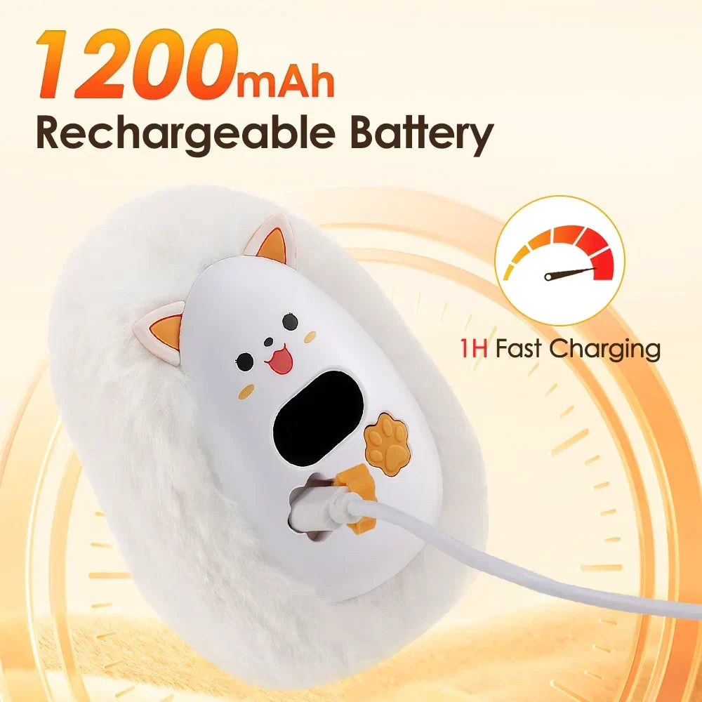 Soft Portable Hand Warmer with 3 Temperature Settings