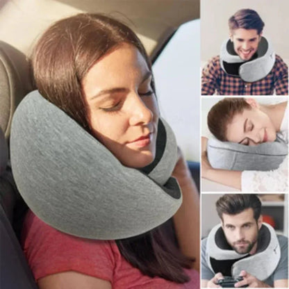 Compact Inflatable Travel Neck Pillow