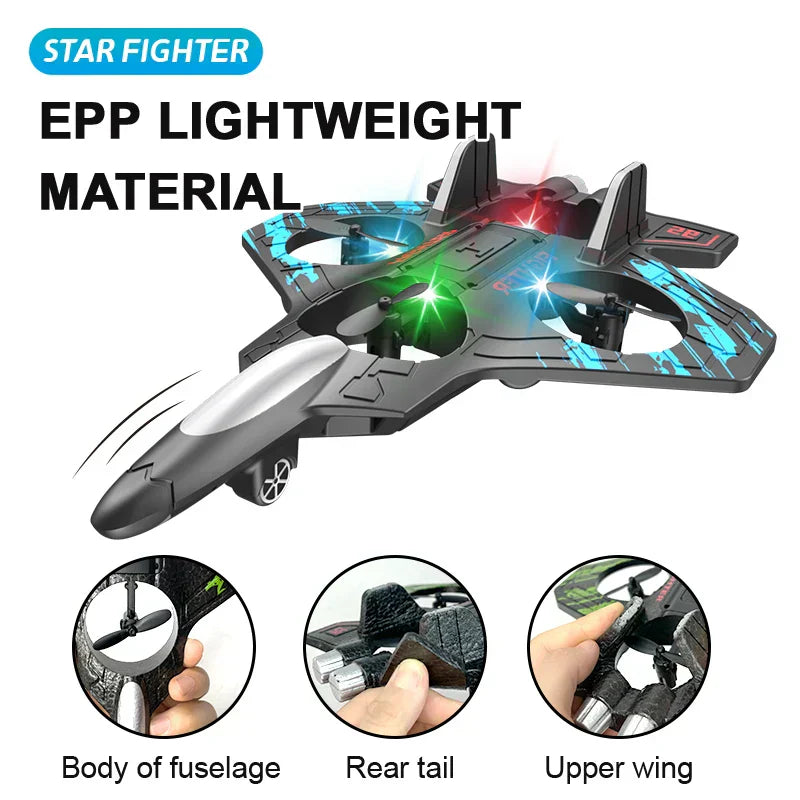 Quick Remote Control Foam Plane Model