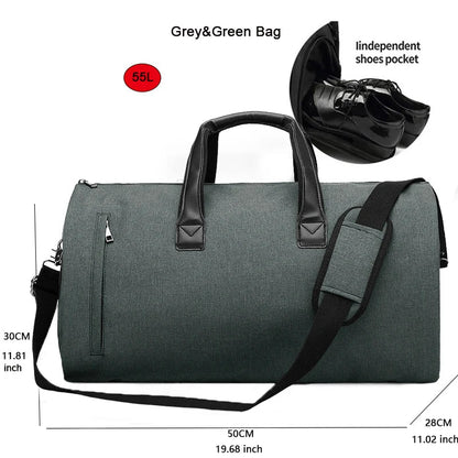 Compact Travel Shoe Duffle Bag