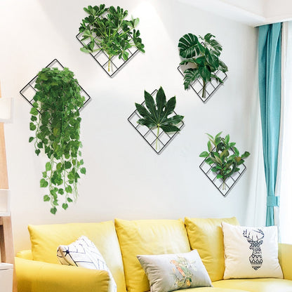 Natural Leaf Pattern Wall Sticker Decal