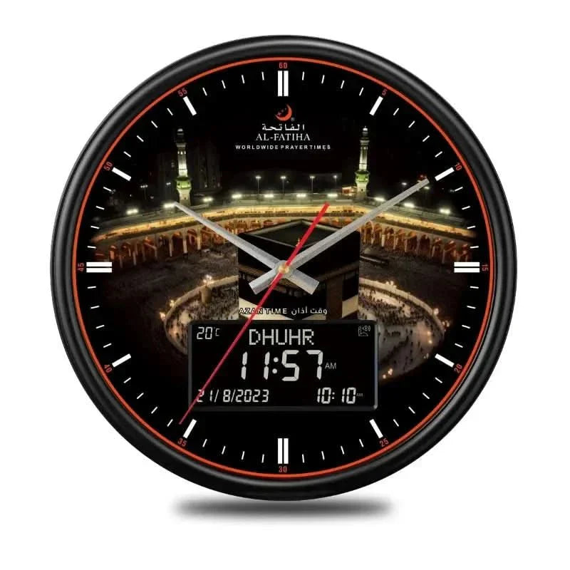 Automatic Muslim Prayer Time Table Clock