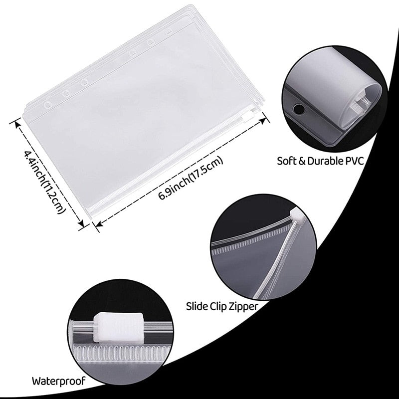 Luxury Leather Wallet Journal Planner Combo