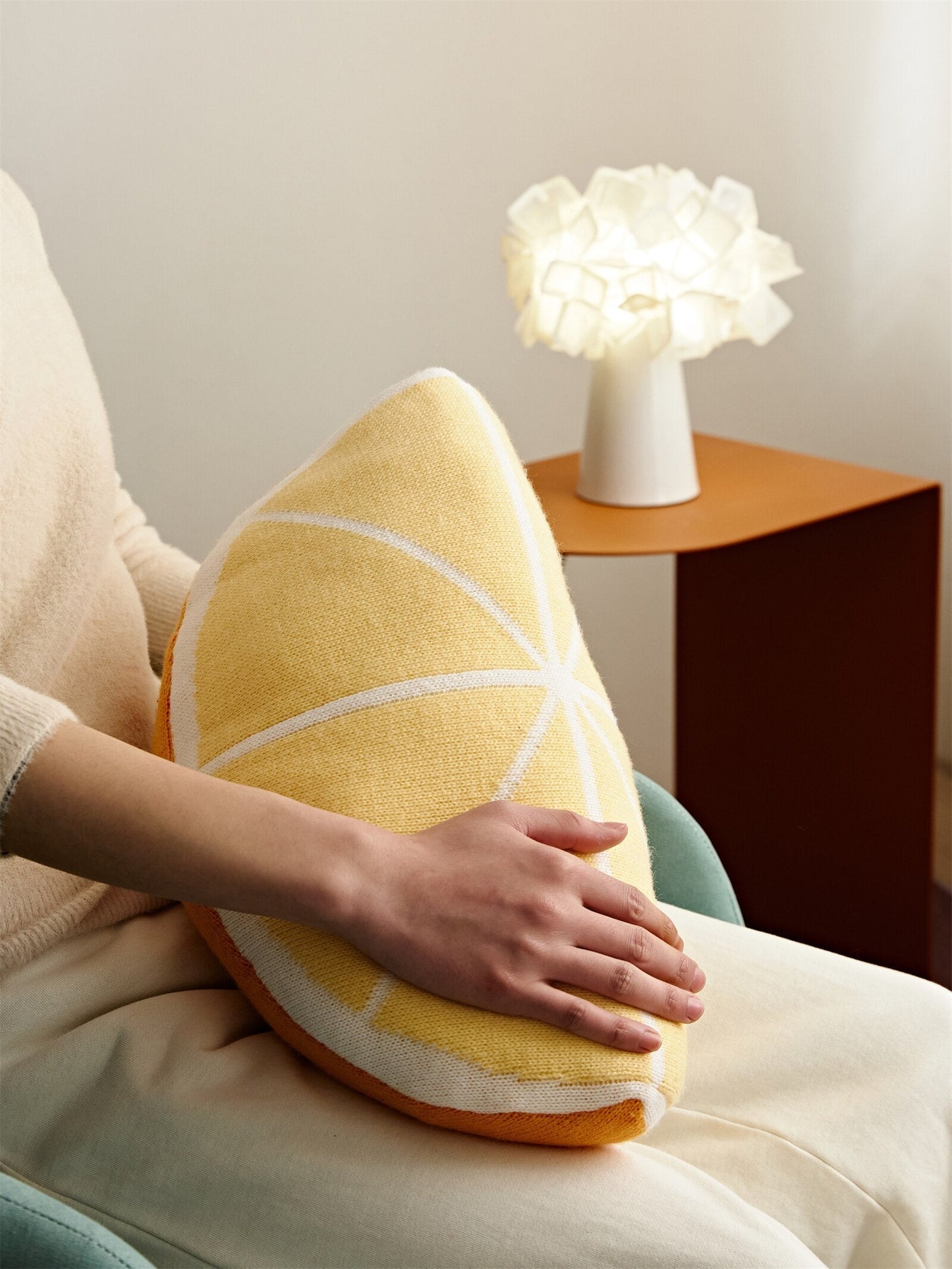 Colorful Fruit Throw Pillow