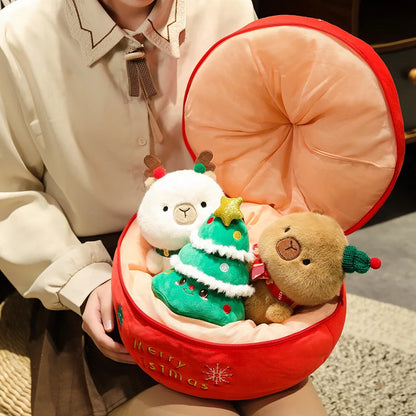 Cozy Holiday Plush Toy Set - Luxicro