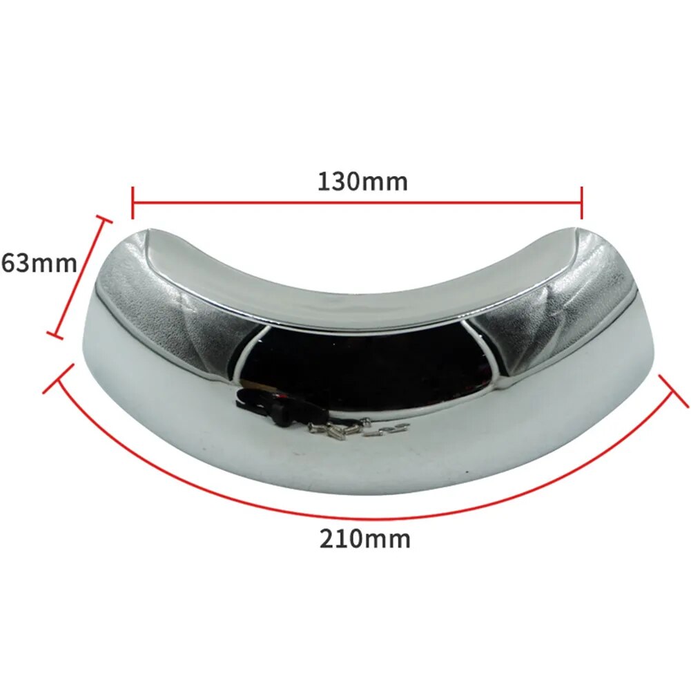 Large View Convex Motorcycle Blind Spot Mirror