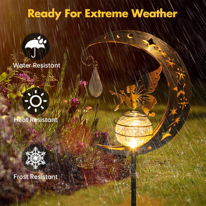 Vibrant Outdoor Solar Globe Lamp