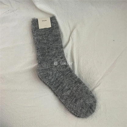 Warm Cozy Women's Thermal Socks with Wool Blend