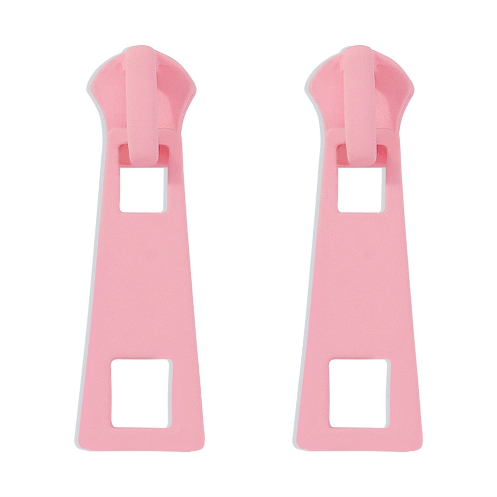 Tiny Cute Zipper Earrings