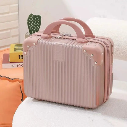 Compact Travel Makeup Organizer Box