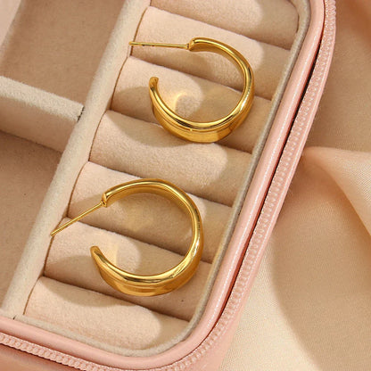 Classic Minimalist Pendant Earrings