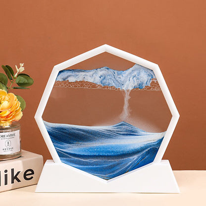 Coastal Beach Glass Sand Dish Bowl