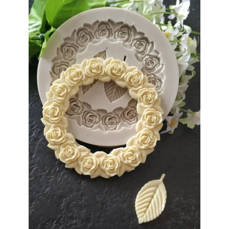Decorative Floral Silicone Cake Pan