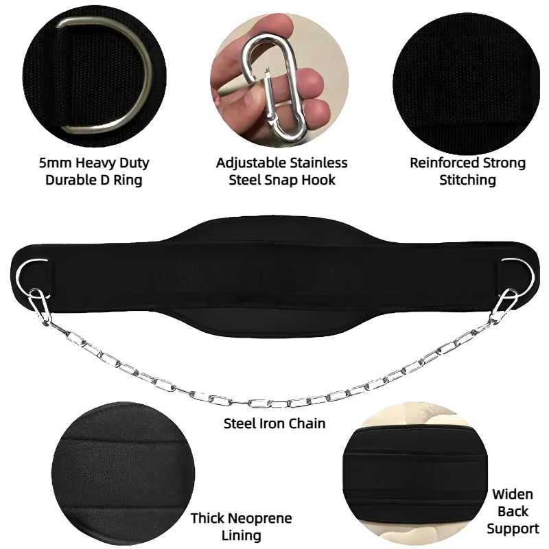 Adjustable Gym Belt For Pull Ups And Dips